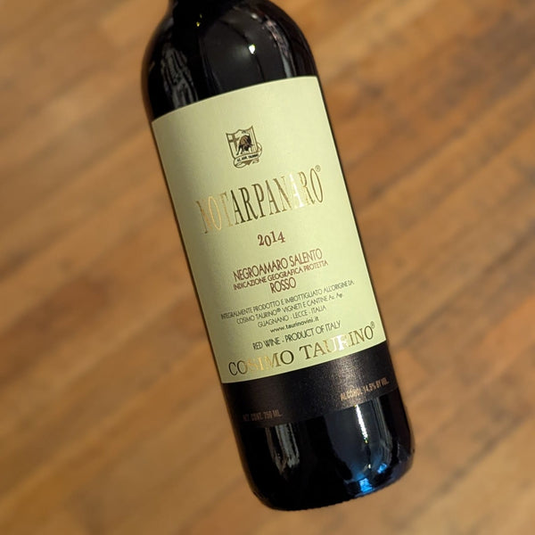 Cosimo Taurino Salento Rosso Notarpanaro 2014– MCF Rare Wine