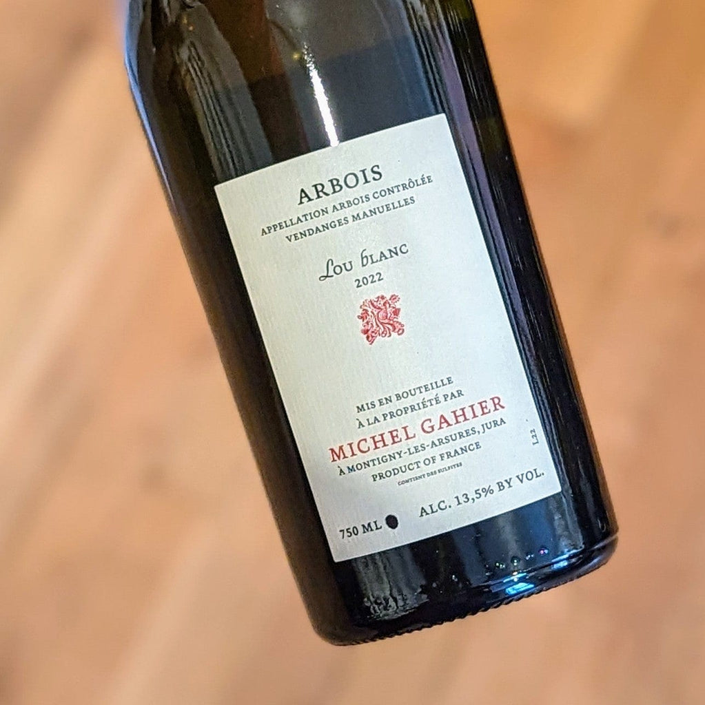 Michel Gahier Arbois Blanc Lou 2022 France-Jura-White MCF Rare Wine - MCF Rare Wine