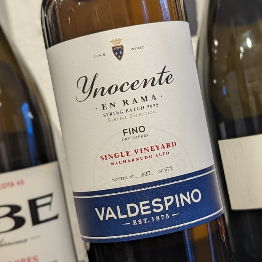 Valdespino Fino En Rama Inocente Spring 2022 Special Selection 1.5L Spain-Andalucia-Fortified MCF Rare Wine - MCF Rare Wine