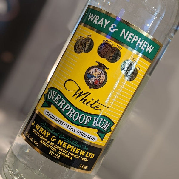 Wray & Nephew White Overproof Rum 1.0L MCF Rare Wine