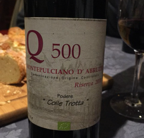 Colle Trotta's Beautiful Riserva 2008