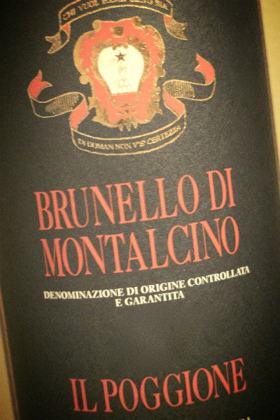 Il Poggione Brunello 2012