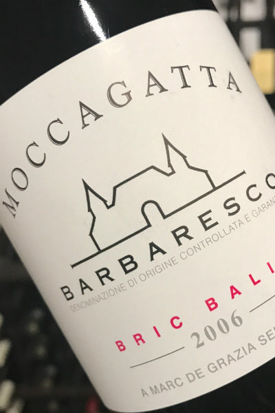 Moccagatta Bric Balin 2006: Drinky Drinky