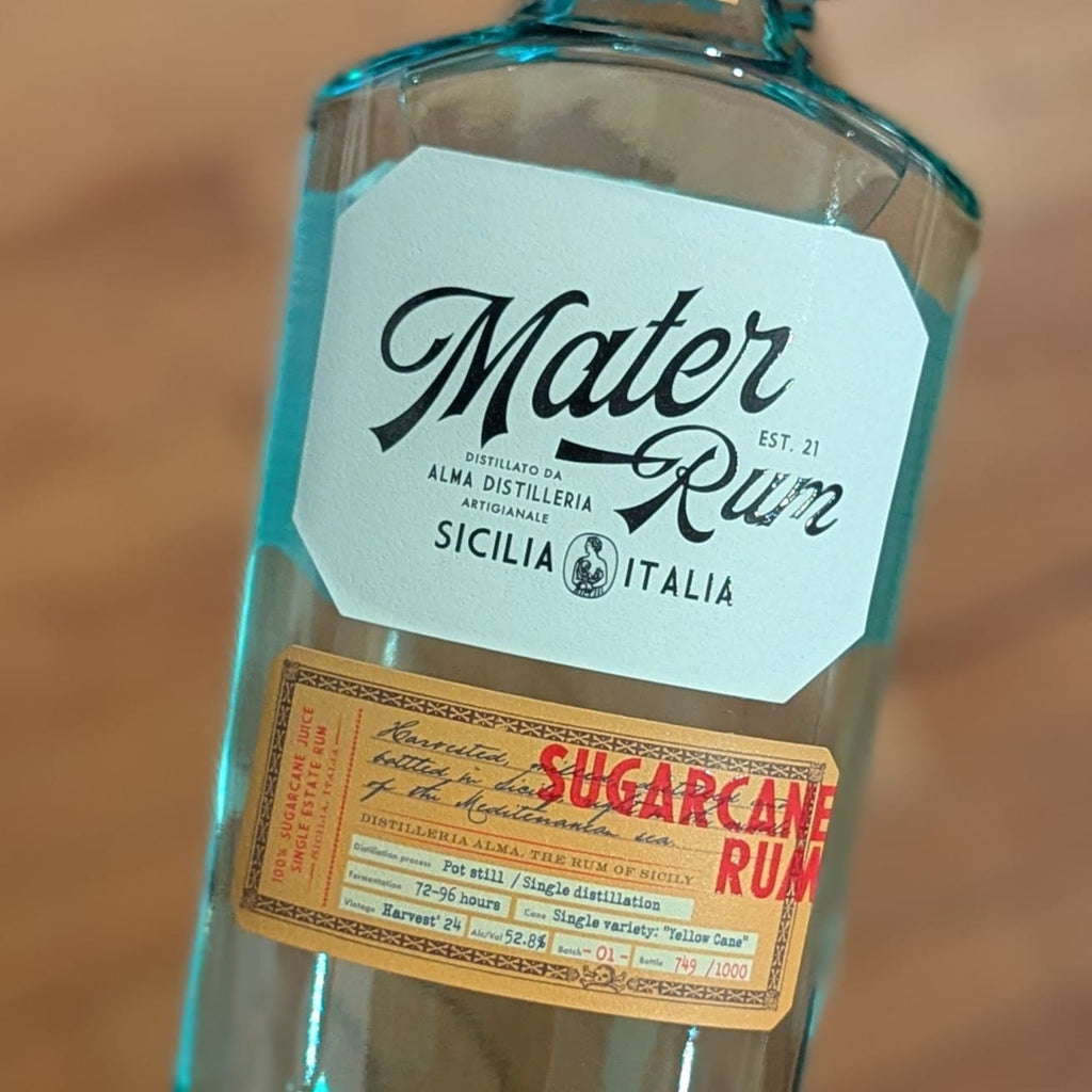 Alma Distilleries Mater Sicilian Yellow Cane Rum Rum-Italy MCF Rare Wine - MCF Rare Wine