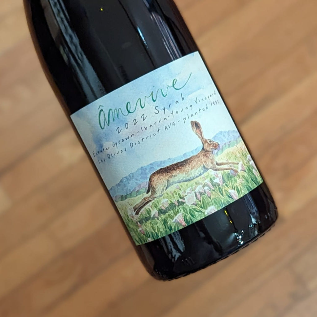 Amevive Syrah Estate Ibarra-Young Vineyard 2022 USA-California-Red MCF Rare Wine - MCF Rare Wine