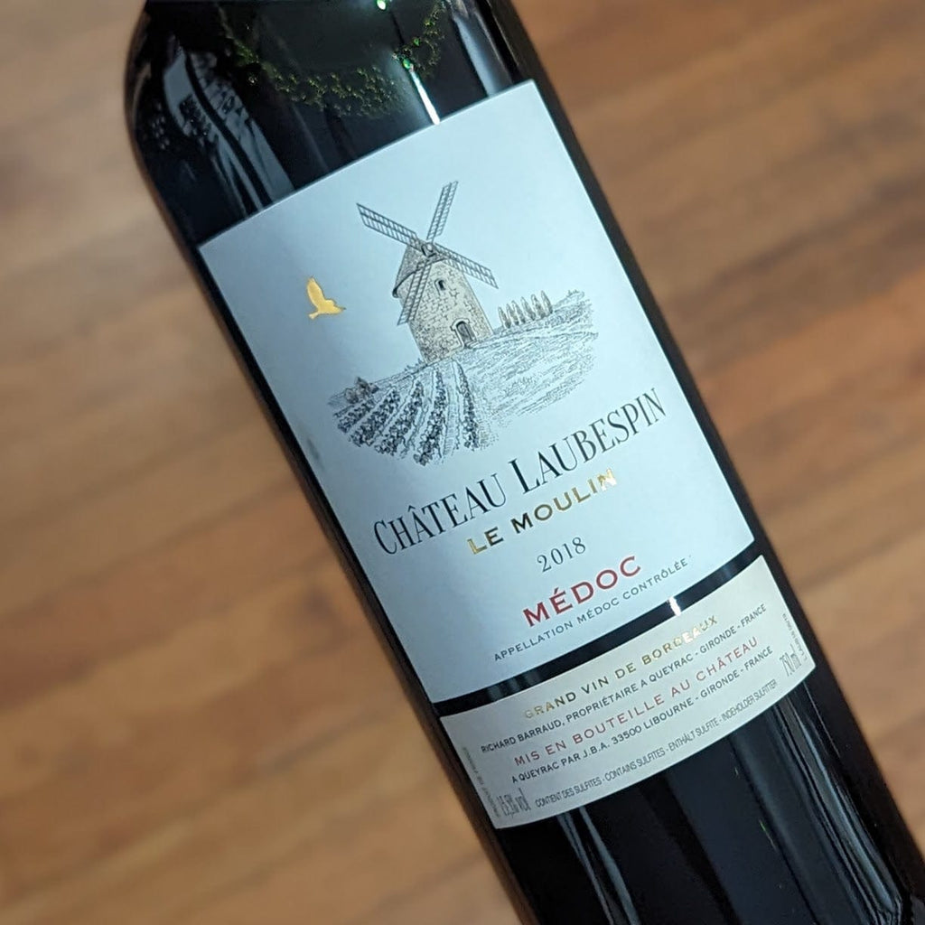 Chateau Laubespin Le Moulin Medoc 2018 France-Bordeaux-Red MCF Rare Wine - MCF Rare Wine