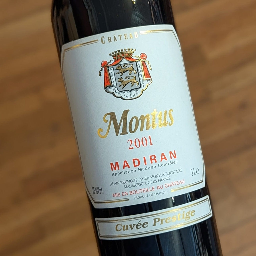 Château Montus Madiran Rouge Cuvée Prestige 2001 3.0L France-Sud Ouest-Red MCF Rare Wine - MCF Rare Wine