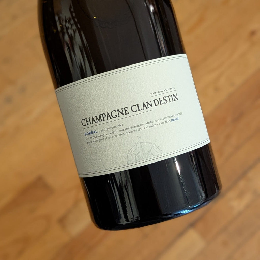 Clandestin Brut Nature Blanc de Noirs Boréal 2022 1.5L France-Champagne-Sparkling MCF Rare Wine - MCF Rare Wine