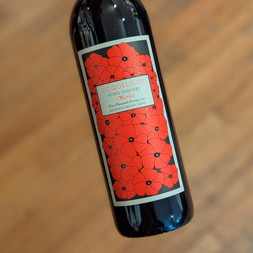 Coquelicot Estate Merlot 2021 USA-California-Red MCF Rare Wine - MCF Rare Wine