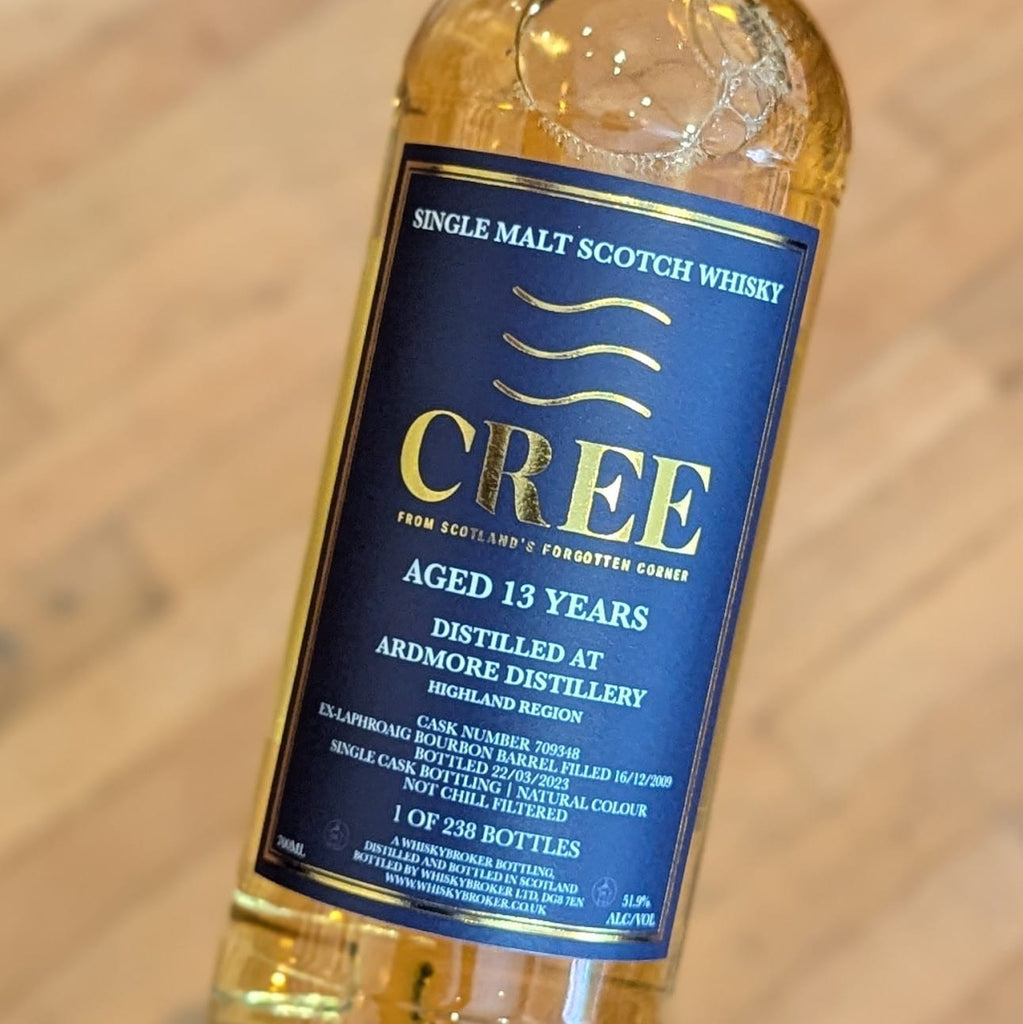 Cree Ardmore 13yr Ex-Laphroig Single Malt Scotch Liquor-Whiskey-Scotland-Single Malt MCF Rare Wine - MCF Rare Wine