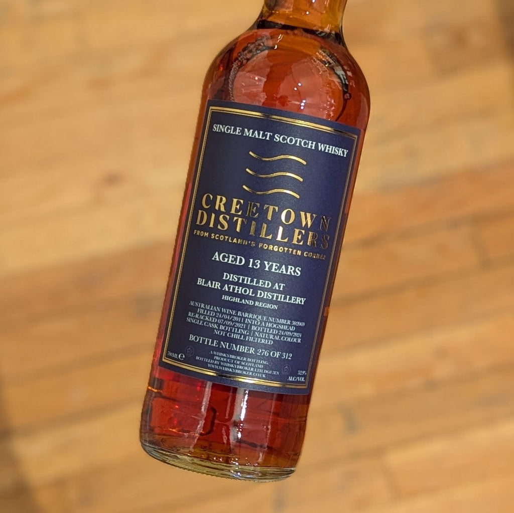 Creetown Distillers Blair Athol 18yr Single Malt Scotch Whiskey-Scotland-Single Malt MCF Rare Wine - MCF Rare Wine