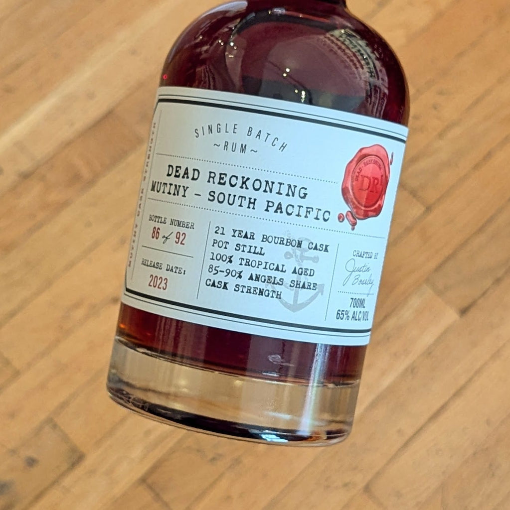 Dead Reckoning Mutiny South Pacific Single Batch Rum Liquor-Rum-Fiji MCF Rare Wine - MCF Rare Wine