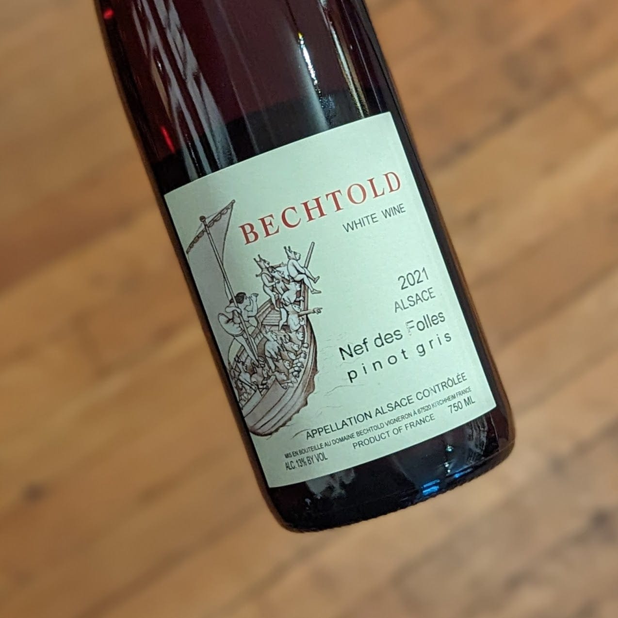 Domaine Bechtold Pinot Gris Nef des Folles 2021– MCF Rare Wine