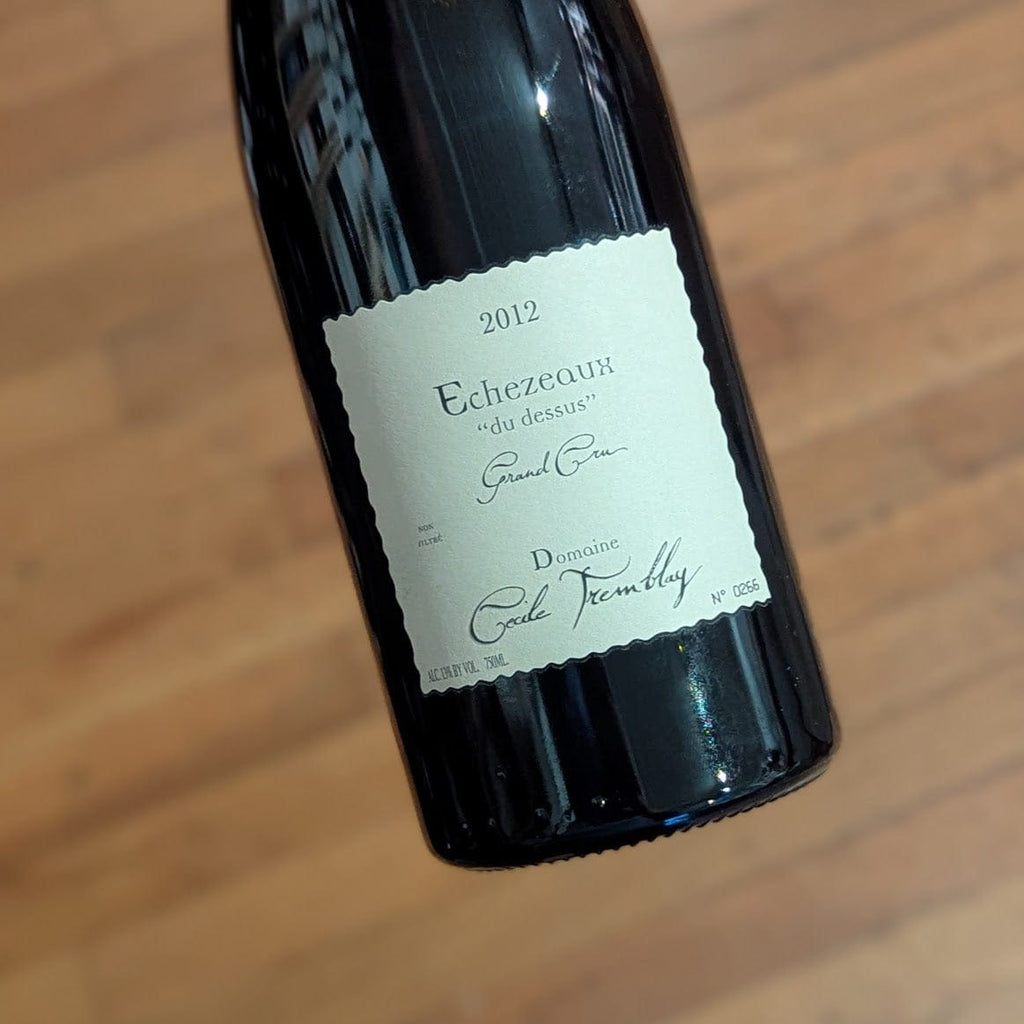 Domaine Cécile Tremblay Échezeaux Grand Cru Du Dessus 2012 France-Burgundy-Red MCF Rare Wine - MCF Rare Wine
