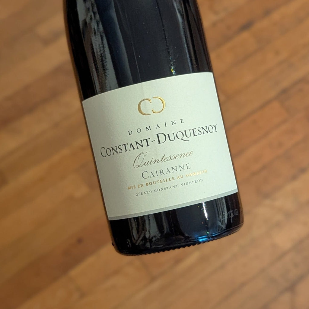 Domaine Constant-Duquesnoy Cairanne Quintessence 2021 France-Rhone-Red MCF Rare Wine - MCF Rare Wine