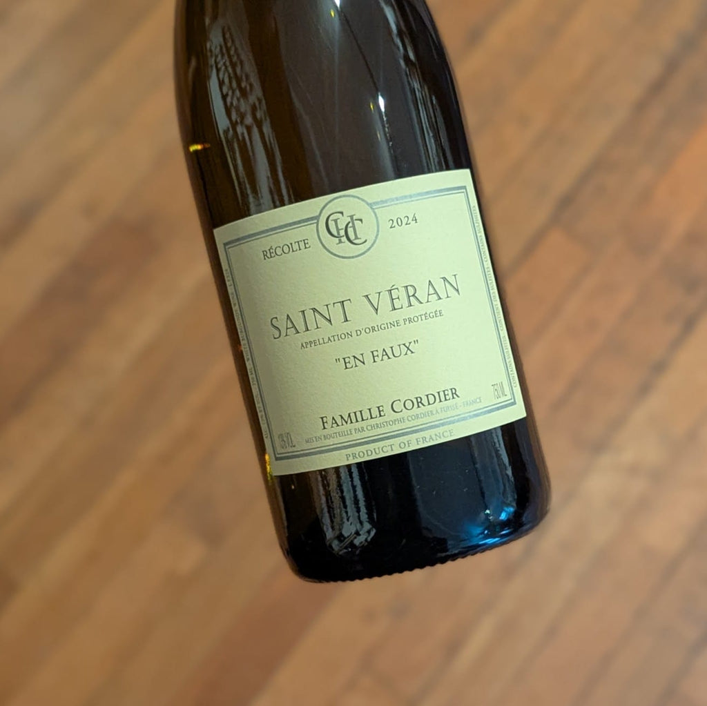 Domaine Cordier Saint-Véran En Faux 2024 France-Burgundy-White MCF Rare Wine - MCF Rare Wine