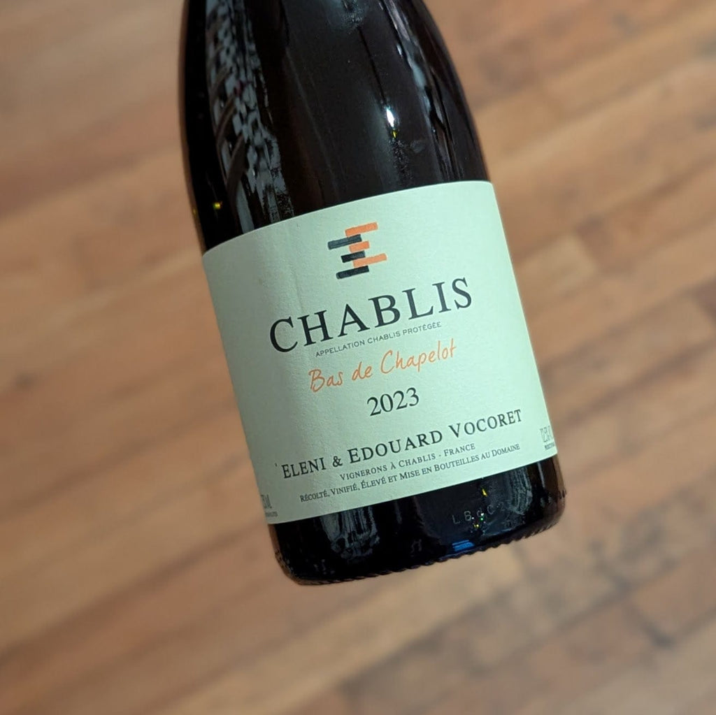 Domaine Eleni & Edouard Vocoret Chablis Le Bas de Chapelot 2023 France-Chablis-White MCF Rare Wine - MCF Rare Wine