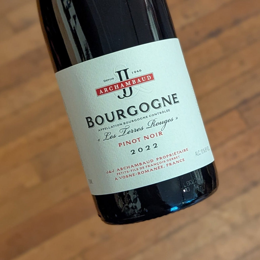 Domaine JJ Archambaud Bourgogne Les Terres Rouges 2022 France-Burgundy-Red MCF Rare Wine - MCF Rare Wine