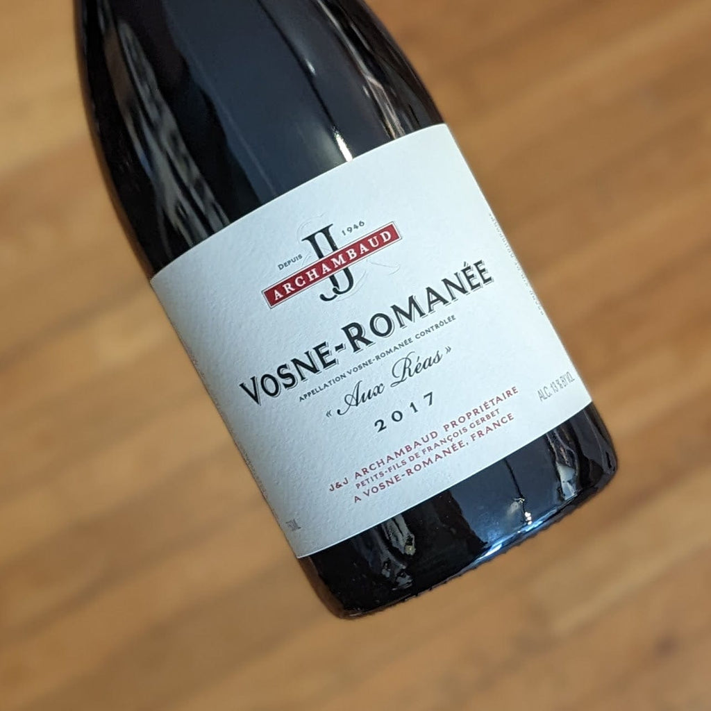 Domaine JJ Archambaud Vosne-Romanee Aux Reas 2017 France-Burgundy-Red MCF Rare Wine - MCF Rare Wine