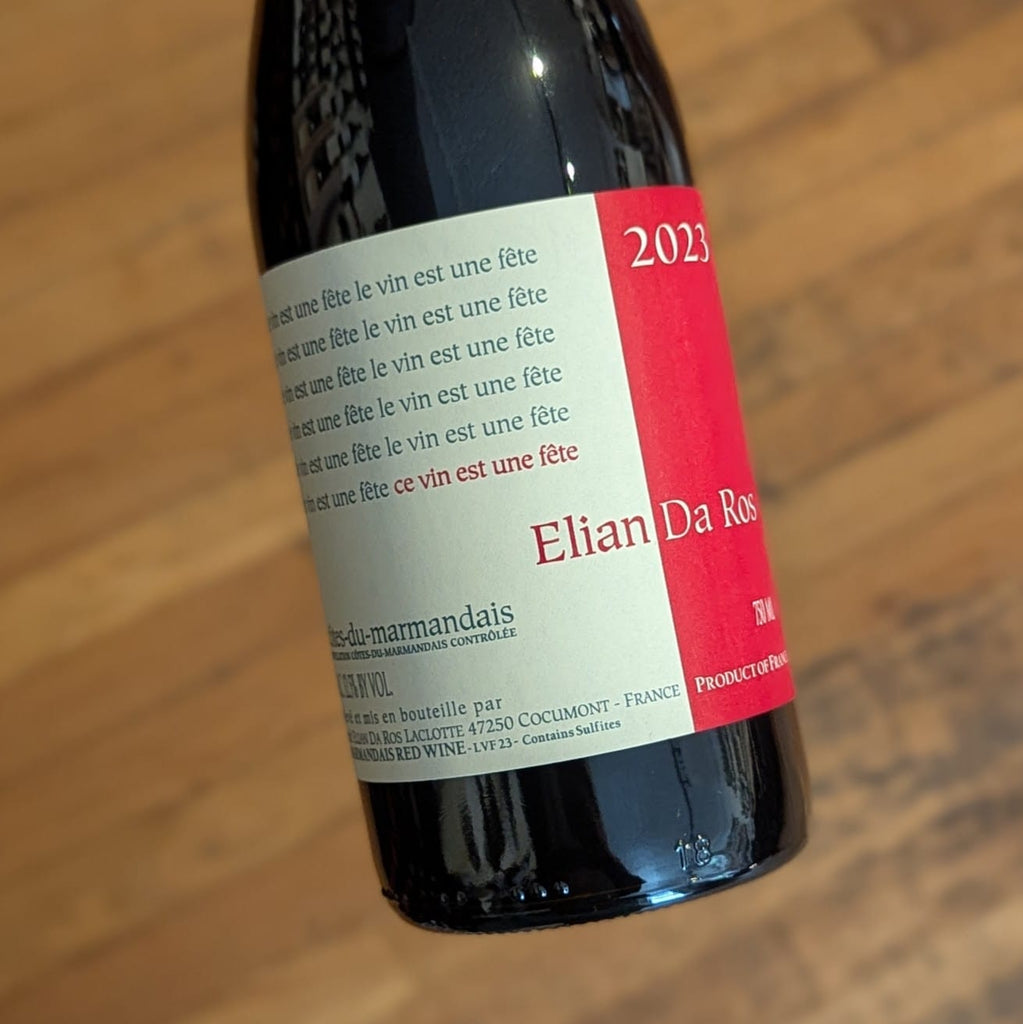 Elian Da Ros Le Vin est Une Fête 2023 France-Sud Ouest-Red MCF Rare Wine - MCF Rare Wine