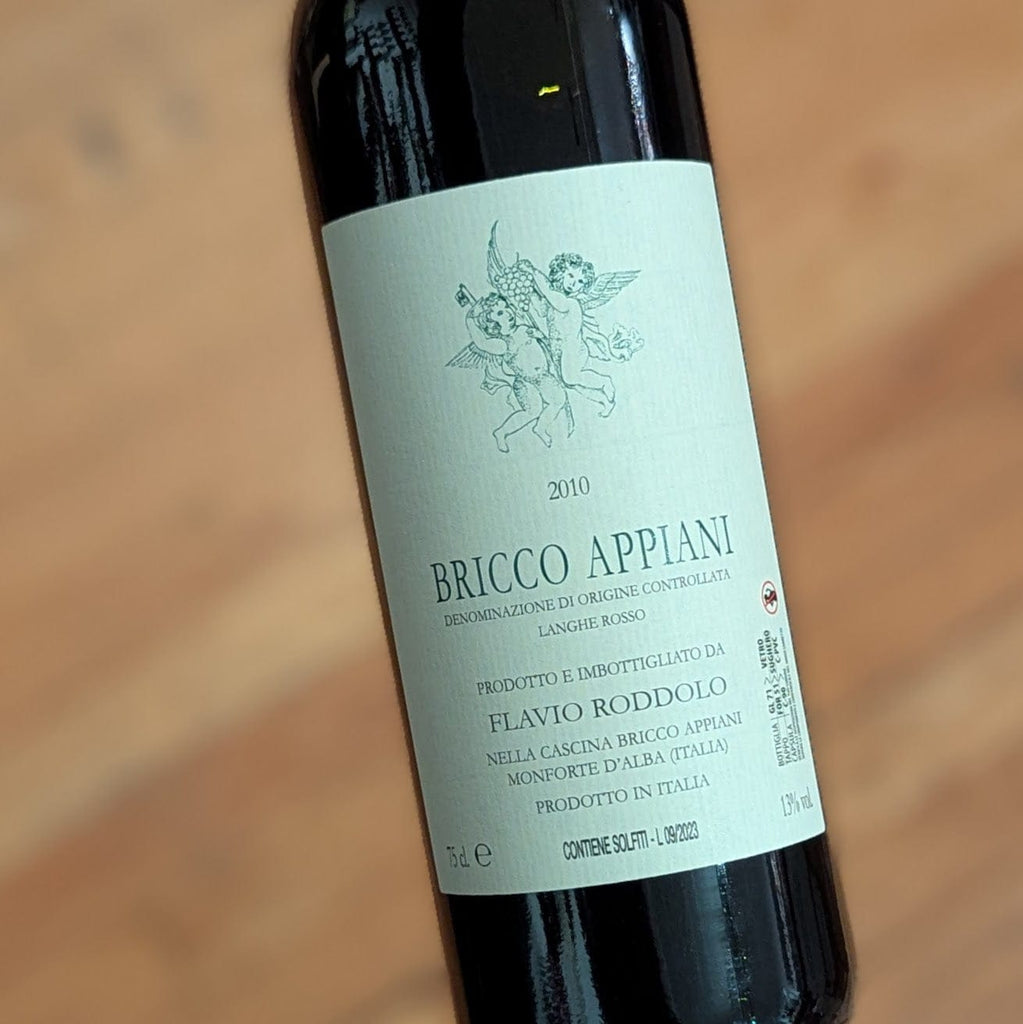Flavio Roddolo Langhe Rosso Bricco Appiani Cabernet Sauvignon 2010 Italy-Piedmont-Red MCF Rare Wine - MCF Rare Wine