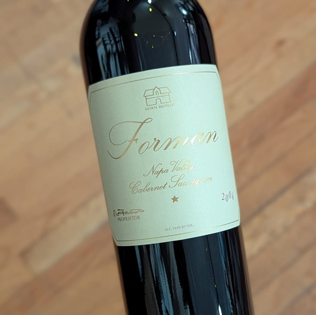 Forman Cabernet Sauvignon Napa Valley 2004 USA-California-Red MCF Rare Wine - MCF Rare Wine