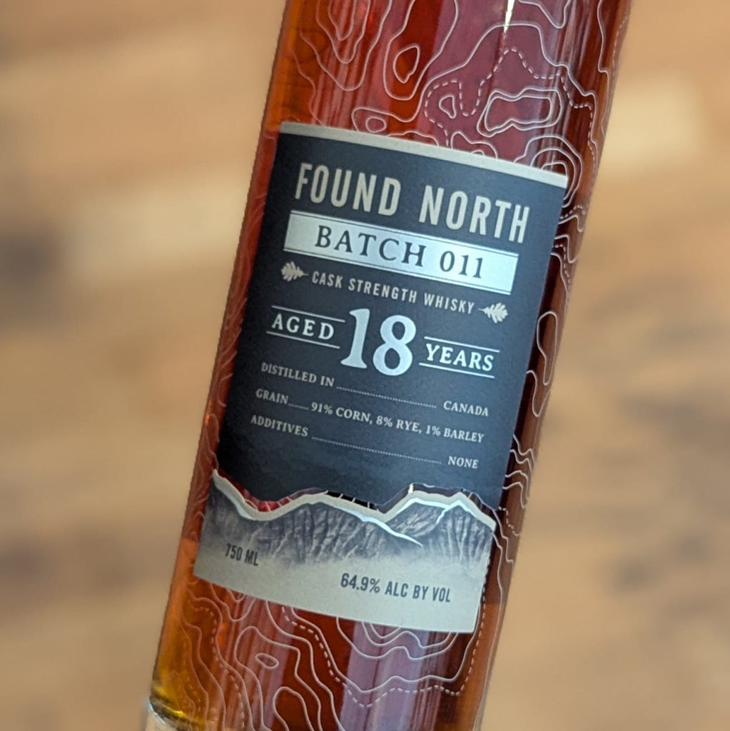 Found North Batch 011 18yr Cask Strength Whisky Whiskey-USA MCF Rare Wine - MCF Rare Wine