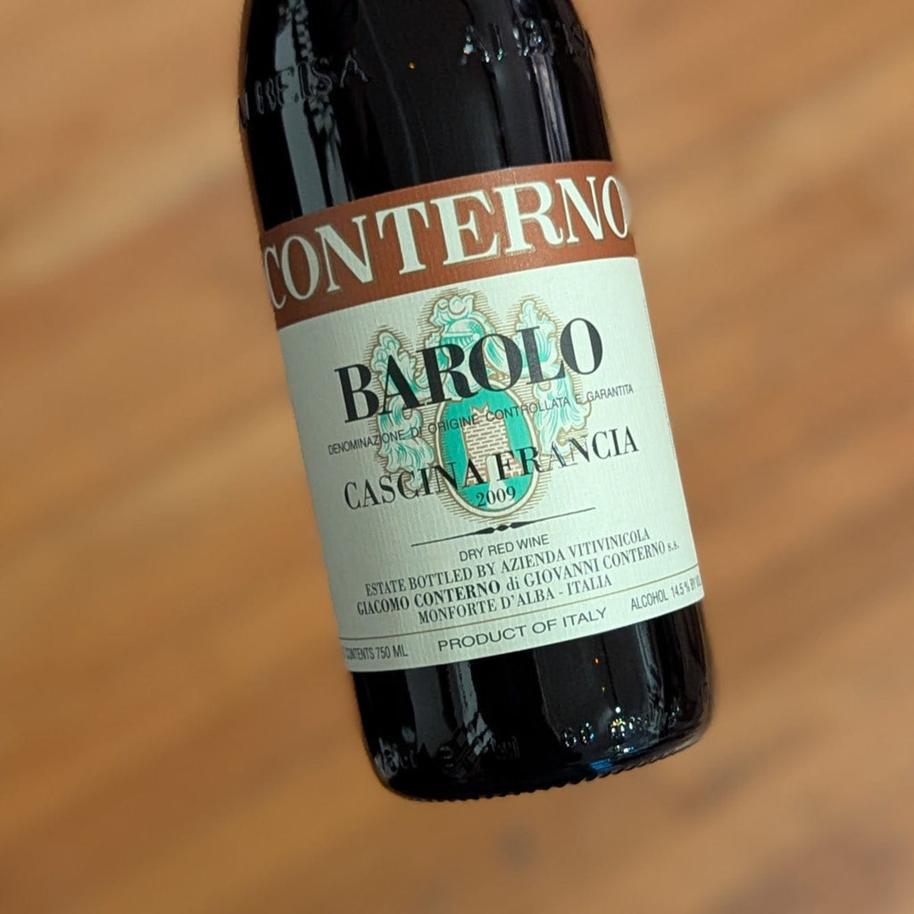 Giacomo Conterno Barolo Cascina Francia 2009 Italy-Piedmont-Red MCF Rare Wine - MCF Rare Wine