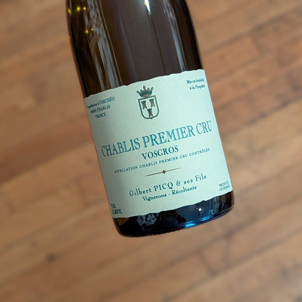 Gilbert Picq Chablis Vosgros 1er Cru 2024 France-Chablis-White MCF Rare Wine - MCF Rare Wine