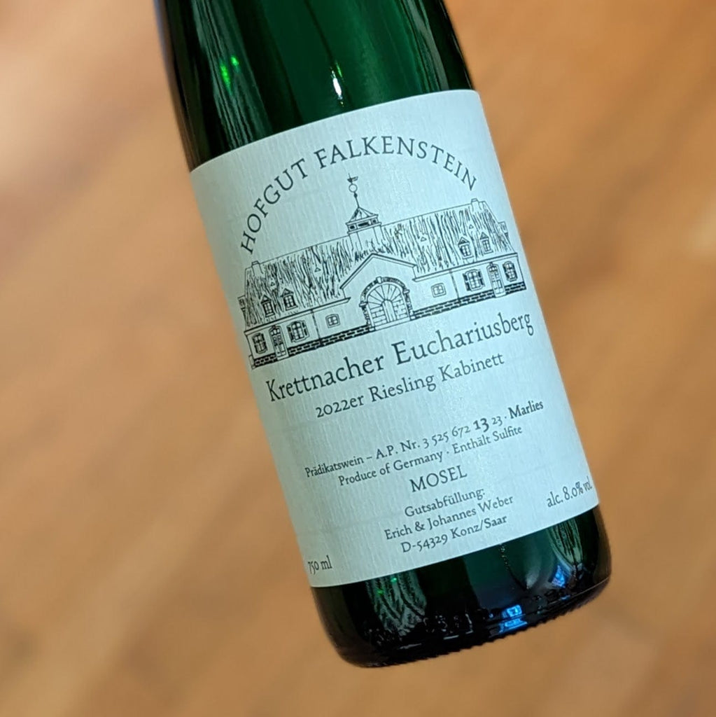 Hofgut Falkenstein Riesling Kabinett Krettnacher Euchariusberg AP13 Marlies 2022 Germany-Mosel-White MCF Rare Wine - MCF Rare Wine