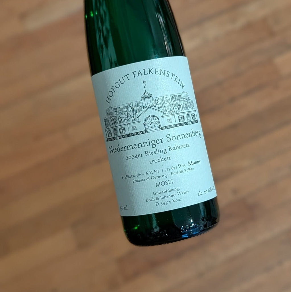 Hofgut Falkenstein Riesling Kabinett Trocken Niedermenniger Sonnenberg AP9 Munny 2024 Germany-Mosel-White MCF Rare Wine - MCF Rare Wine