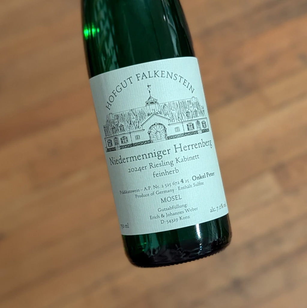 Hofgut Falkenstein Riesling Spätlese Feinherb Niedermenniger Herrenberg AP4 Onkel Peter 2024 Germany-Mosel-White MCF Rare Wine - MCF Rare Wine