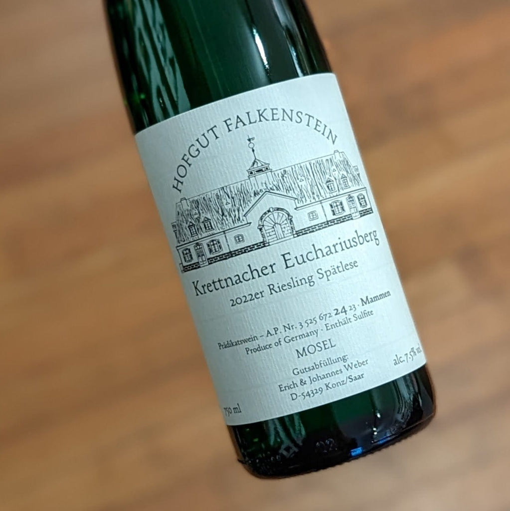 Hofgut Falkenstein Riesling Spatlese Krettnacher Euchariusberg AP24 Mammen 2022 Germany-Mosel-White MCF Rare Wine - MCF Rare Wine