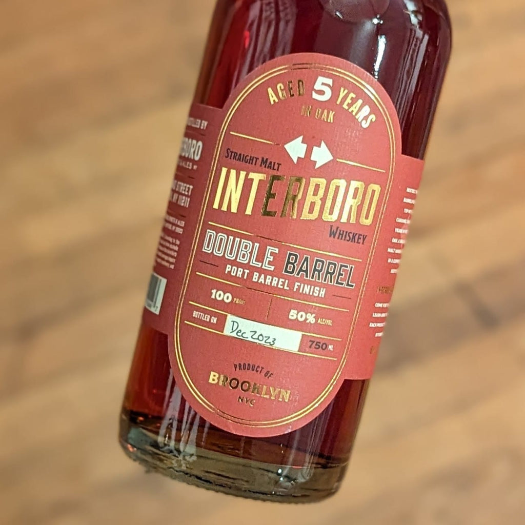 Interboro Double Barrel Straight Malt Whiskey Port Finish 5yr Liquor-Whiskey-USA MCF Rare Wine - MCF Rare Wine