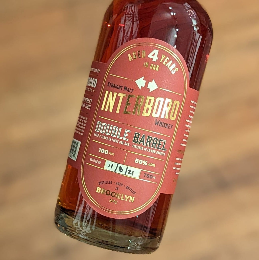 Interboro Double Barrel Straight Malt Whisky Rum Finish 4yr Liquor-Whiskey-USA MCF Rare Wine - MCF Rare Wine