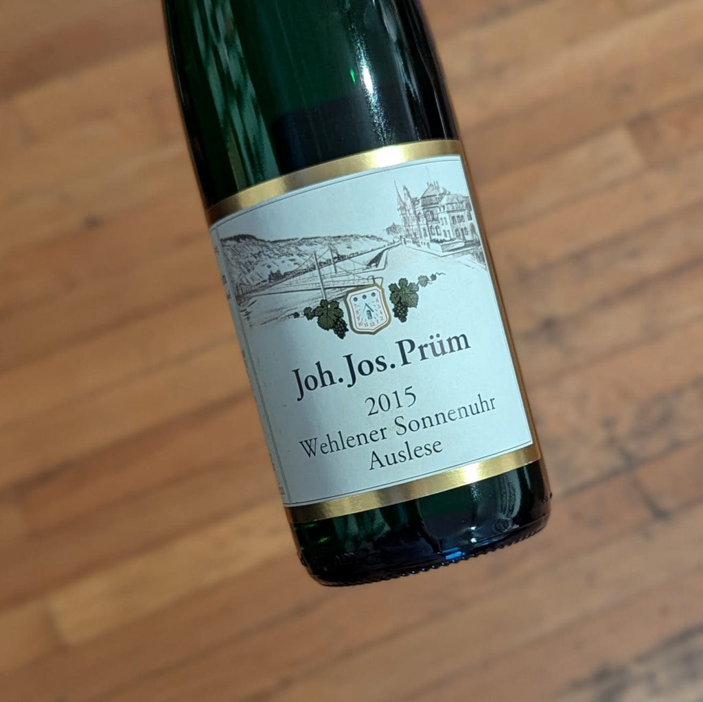 J.J. Prüm Riesling GKA Wehlener Sonnenuhr 2015 Germany-Mosel-White MCF Rare Wine - MCF Rare Wine