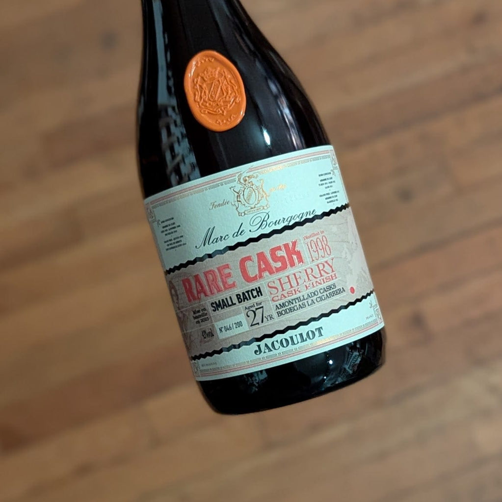 Jacoulot Marc de Bourgogne 27yr Rare Cask Amontillado Finish 1998 Liquor-Brandy-France-Armagnac MCF Rare Wine - MCF Rare Wine