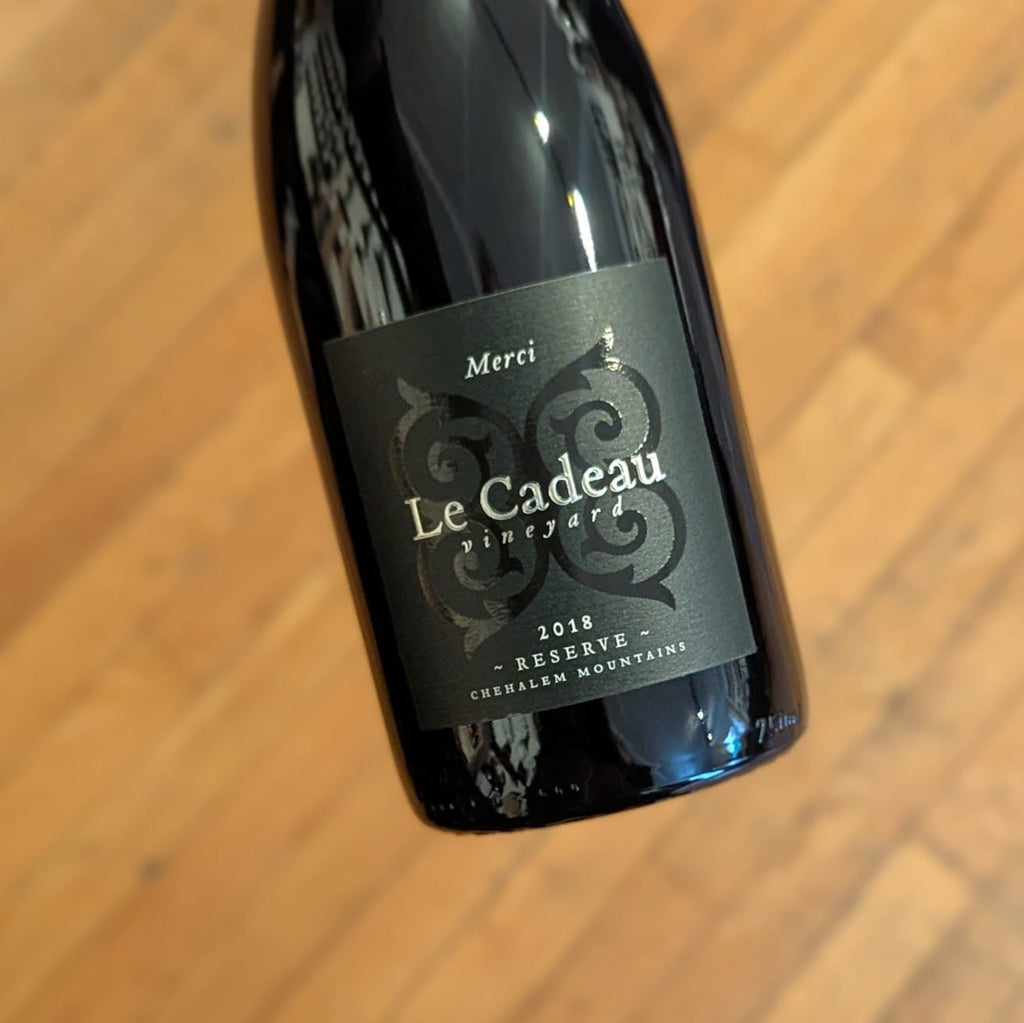 Le Cadeau Pinot Noir Merci Reserve Chehalem Mountains 2018 USA-Oregon-Red MCF Rare Wine - MCF Rare Wine