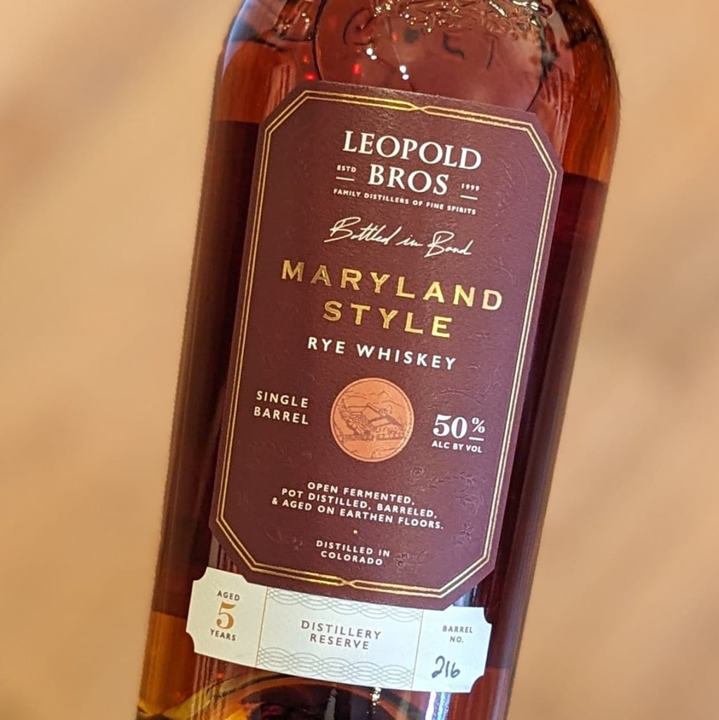 Leopold Brothers Maryland Style Rye Whiskey Liquor-Whiskey-USA-Rye MCF Rare Wine - MCF Rare Wine