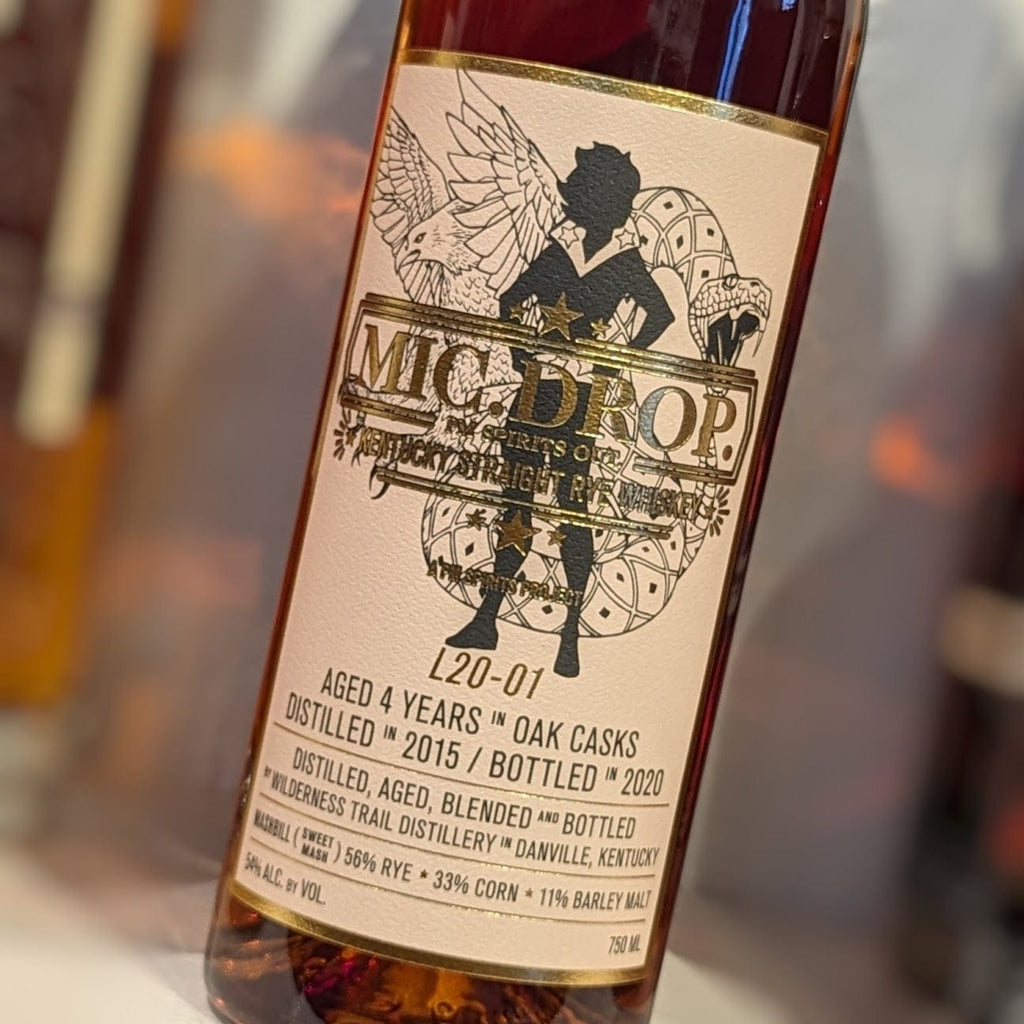 Mic Drop Rye 4yr Old L20-01 Liquor-Whiskey-USA-Rye MCF Rare Wine - MCF Rare Wine