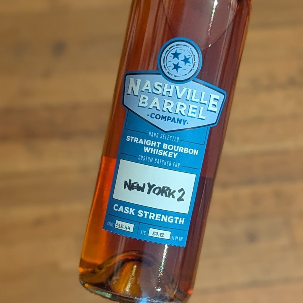 Nashville Barrel Co Cask Strength Bourbon NY2 Liquor-Whiskey-USA-Bourbon MCF Rare Wine - MCF Rare Wine