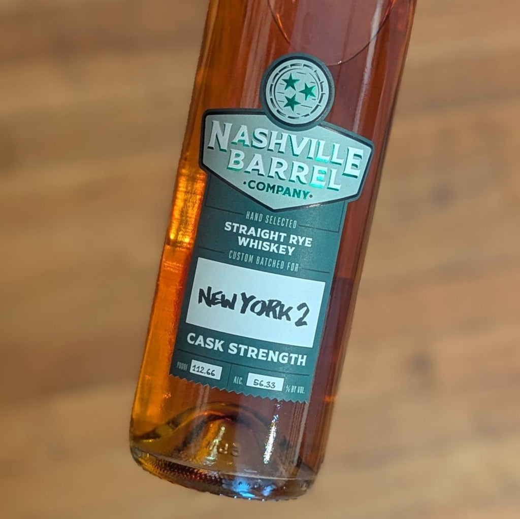 Nashville Barrel Co Cask Strength Rye NY2 Liquor-Whiskey-USA-Rye MCF Rare Wine - MCF Rare Wine