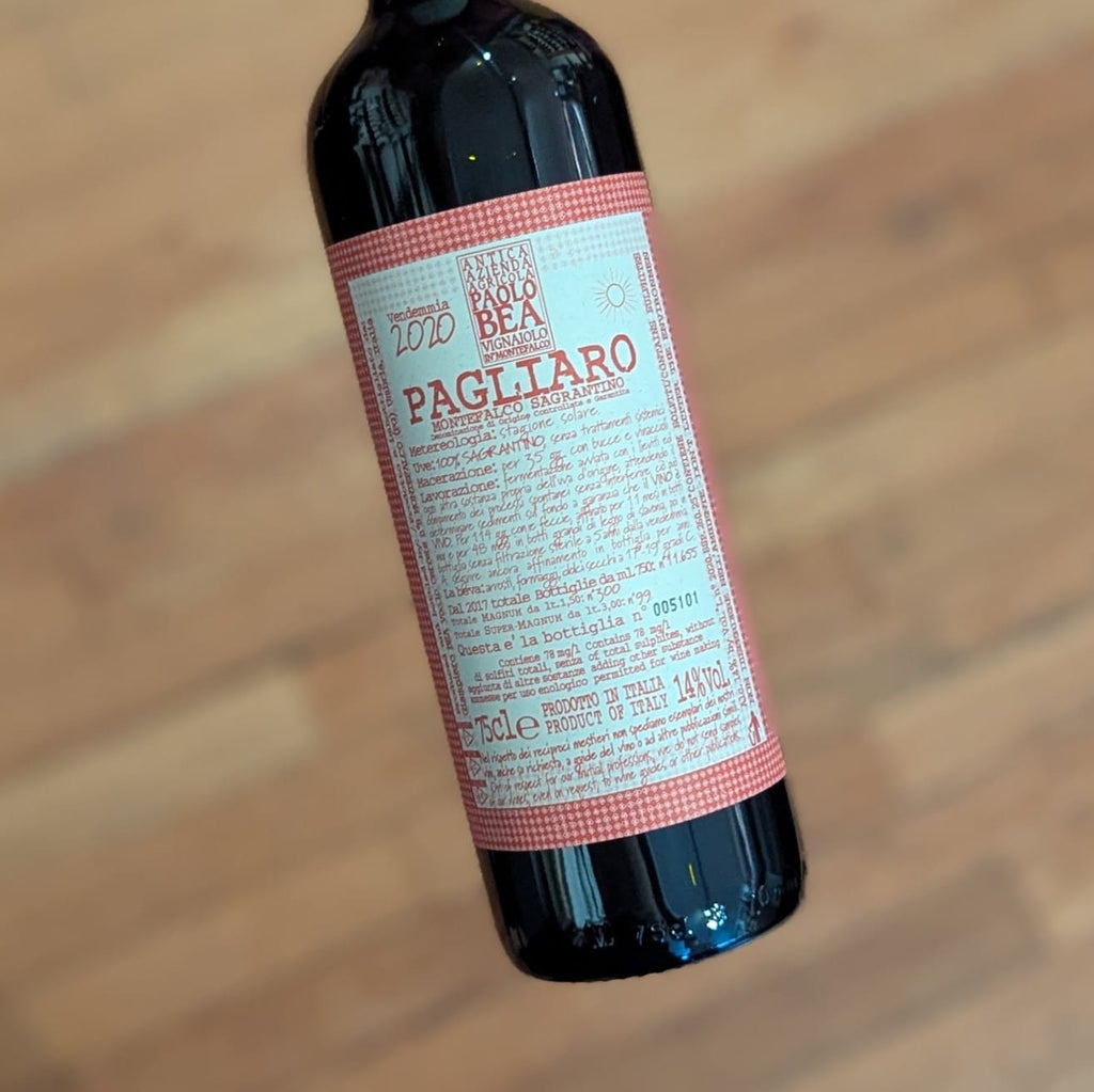 Paolo Bea Montefalco Sagrantino Vigneto Pagliaro 2020 Italy-Umbria-Red MCF Rare Wine - MCF Rare Wine