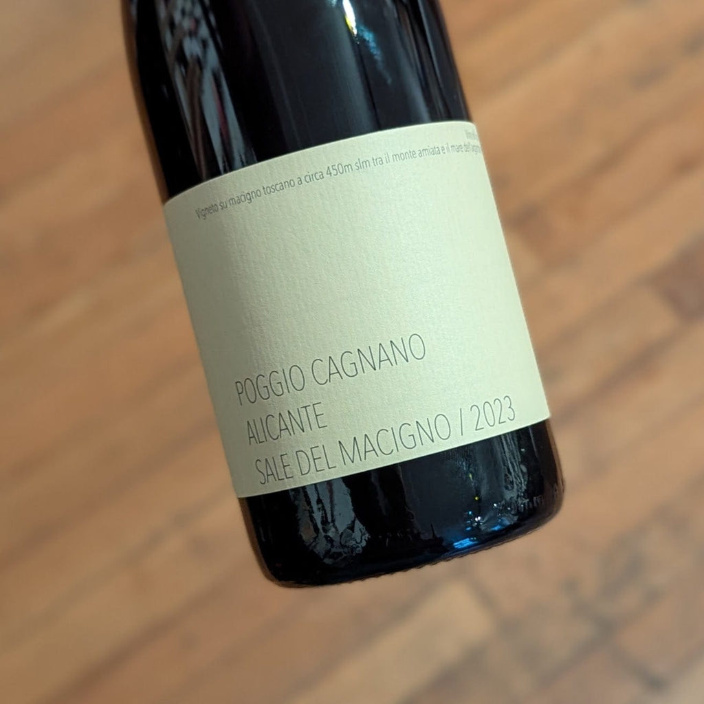 Poggio Cagnano Alicante Sale del Macigno 2023 Italy-Tuscany-Red MCF Rare Wine - MCF Rare Wine