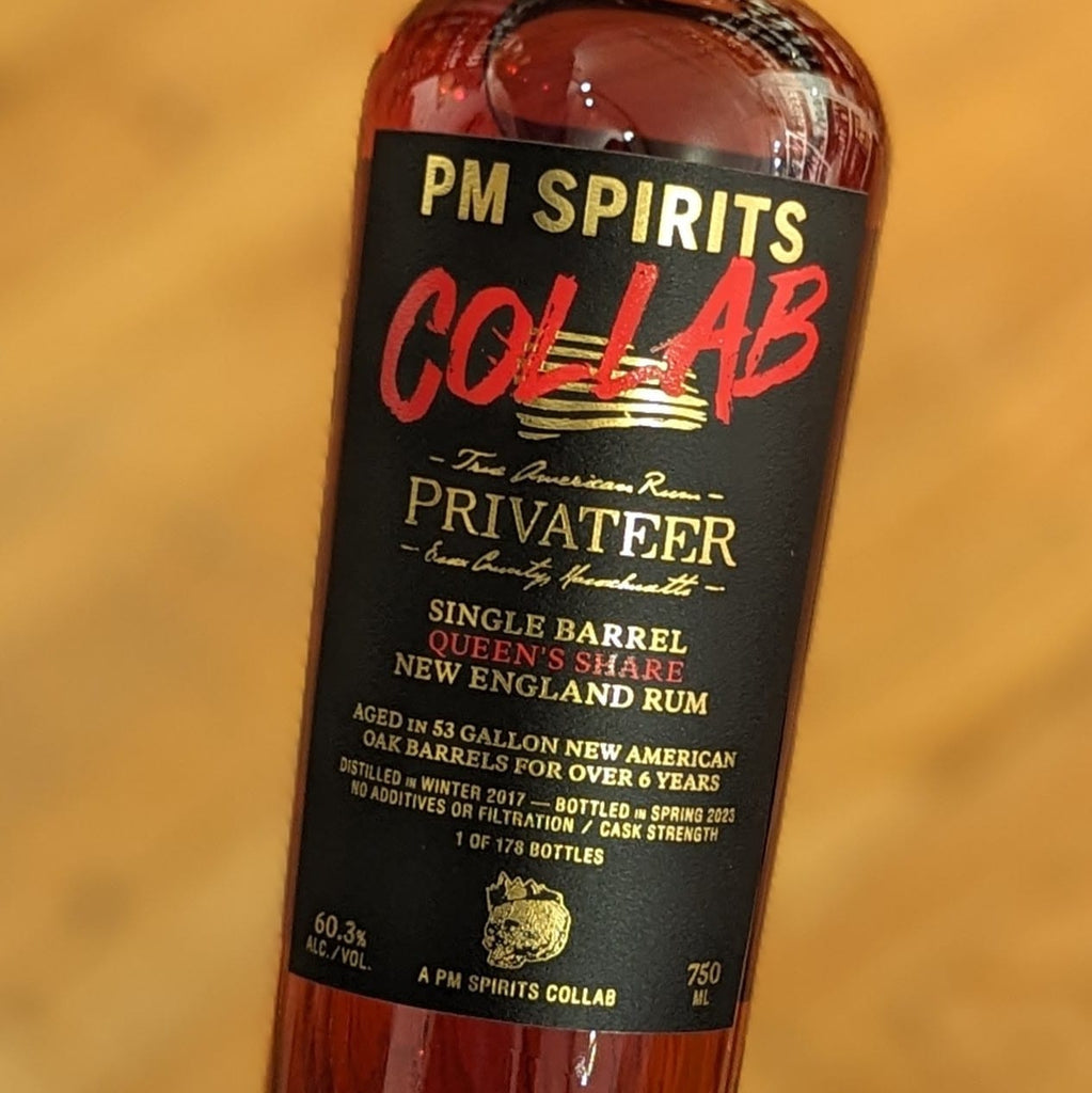 Privateer Rum Queens Share Single Barrel PM Spirits Collab Rum-USA MCF Rare Wine - MCF Rare Wine