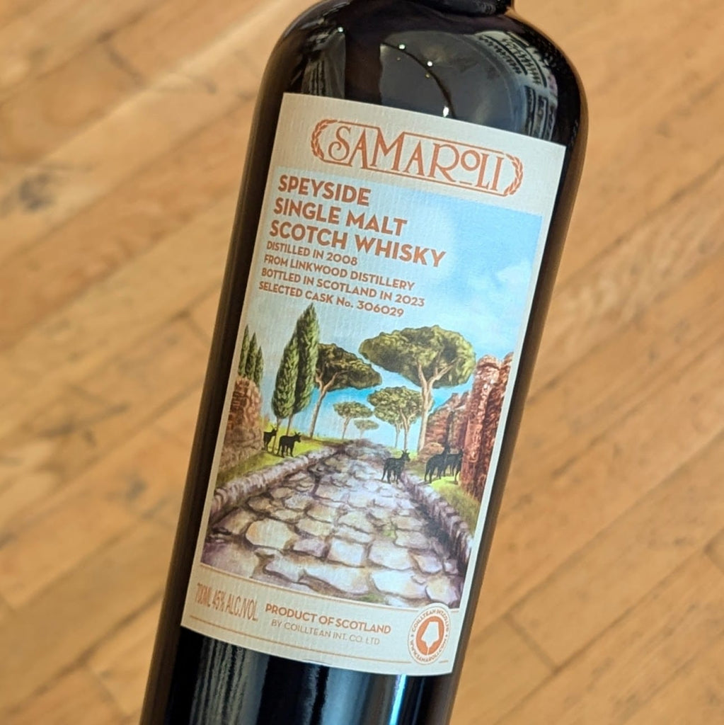 Samaroli Rarest Bottles Samaroli Linkwood 2008 15yr– MCF Rare Wine