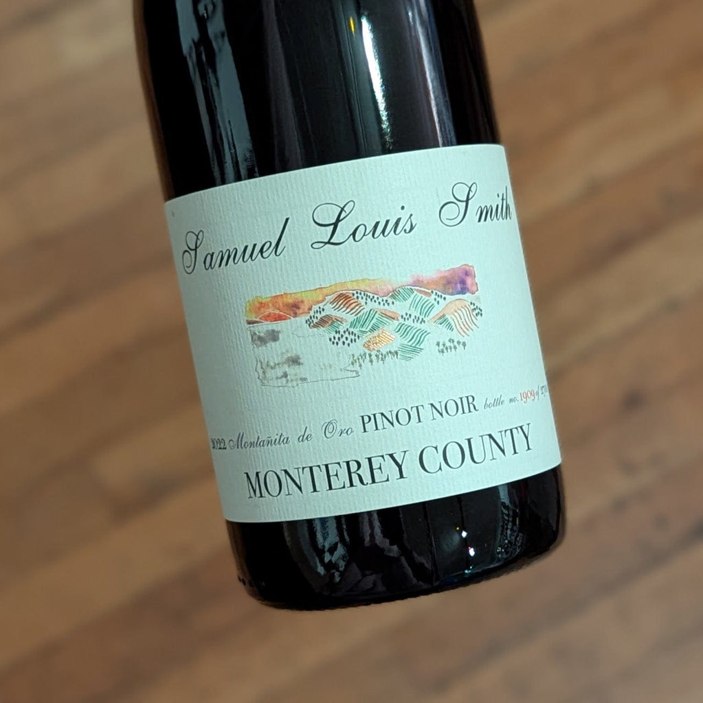 Samuel Louis Smith Pinot Noir Montanita de Oro Monterey County 2022 USA-California-Red MCF Rare Wine - MCF Rare Wine