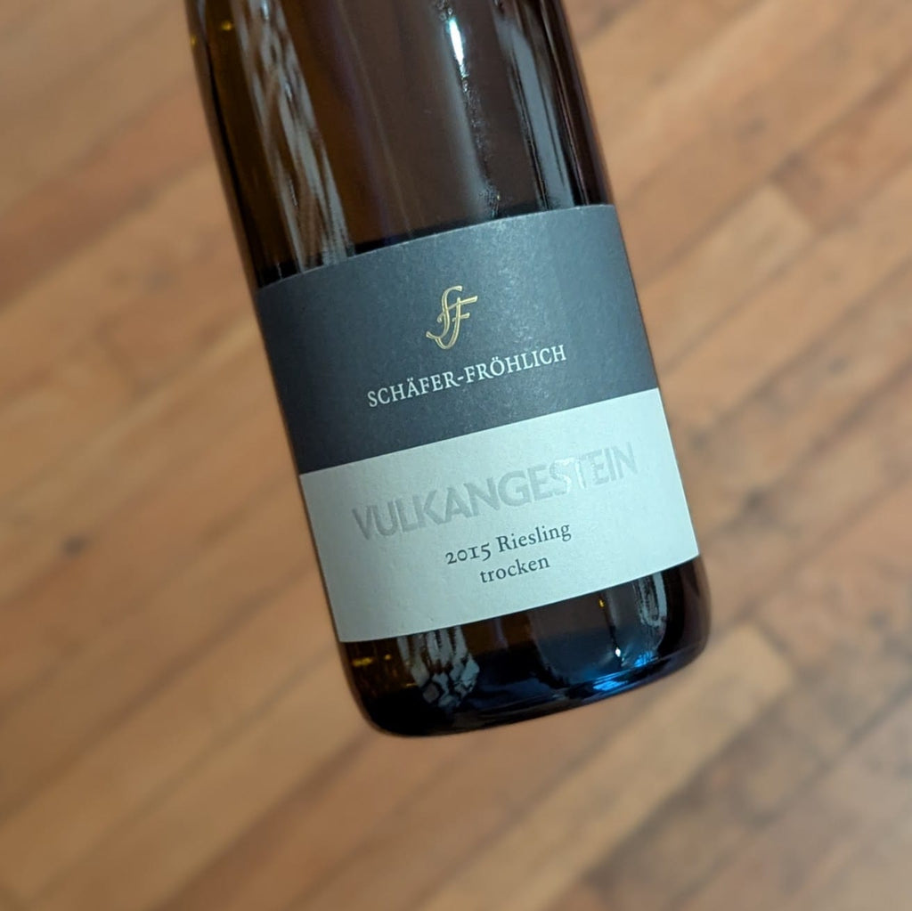 Schäfer-Fröhlich Riesling Trocken Vulkangestein 2015 Germany-Nahe-White MCF Rare Wine - MCF Rare Wine