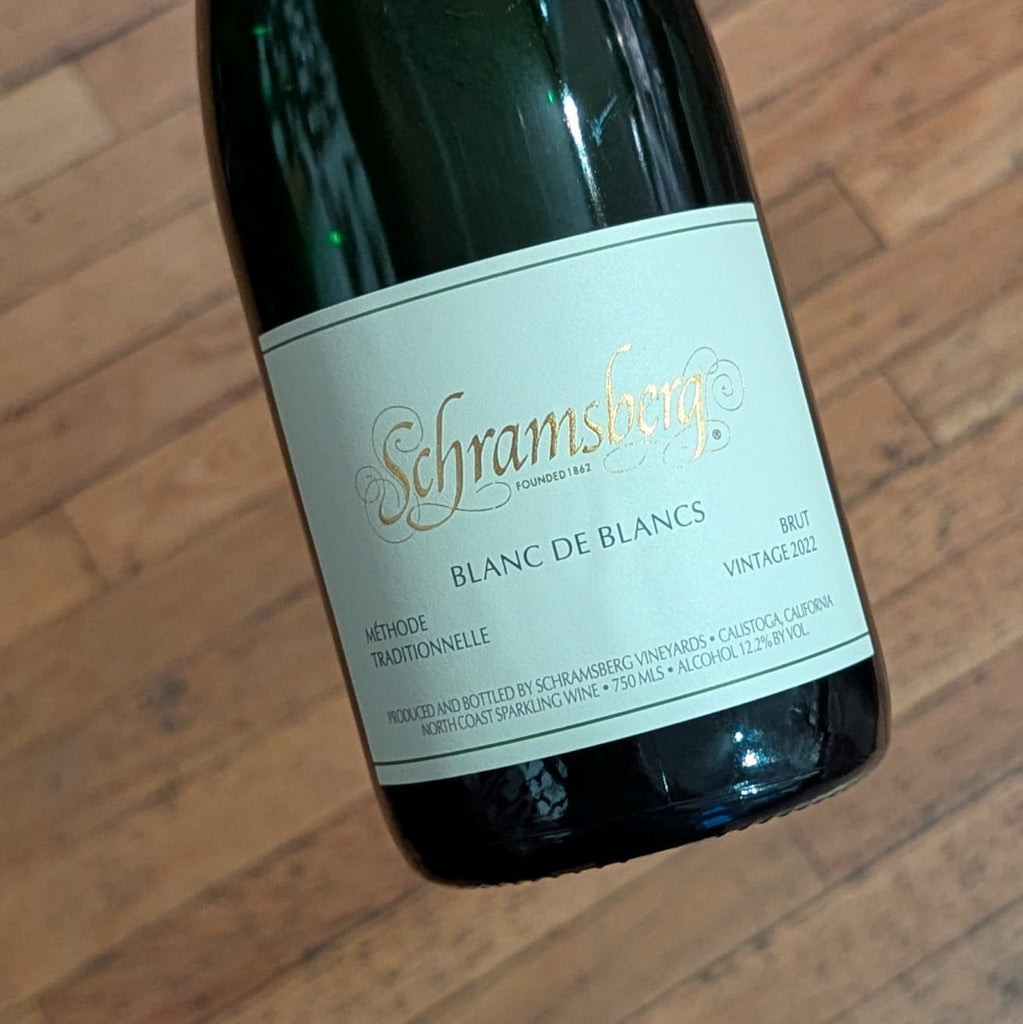 Schramsberg Blanc de Blancs 2022 USA-California-Sparkling MCF Rare Wine - MCF Rare Wine