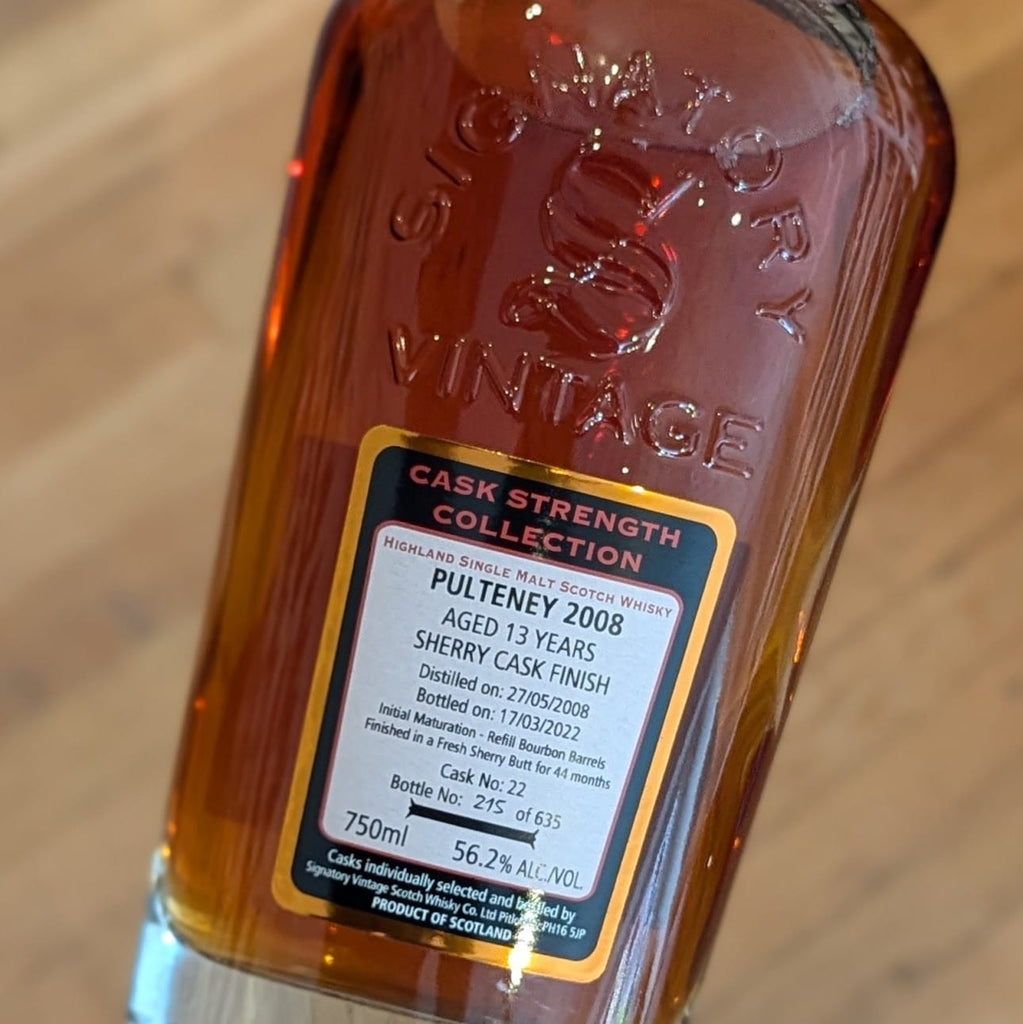 Signatory Old Pulteney 2008 Cask Strenghth 13yr Liquor-Whiskey-Scotland-Single Malt MCF Rare Wine - MCF Rare Wine